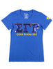 Sigma Gamma Rho ΣΓΡ Sequin Patch Tee Blue