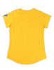 Sigma Gamma Rho V Neck Glitter Tee Gold