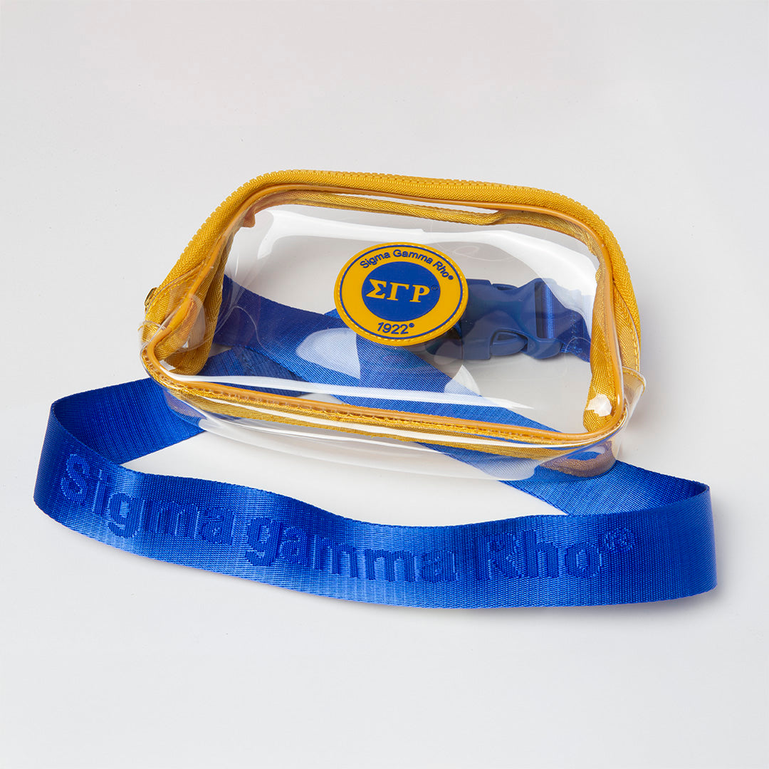 Sigma Gamma Rho Clear Stadium Crossbody Bag – D9 Greeks