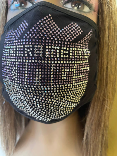 Sacramento Kings Bling Face Mask Washable