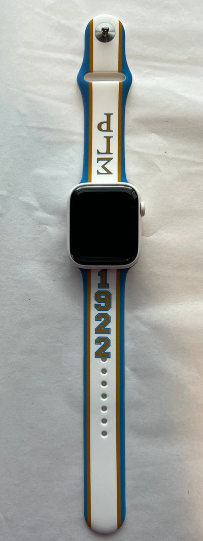 Sigma Gamma Rho Apple Watch Band Size 42/44/45 MM White