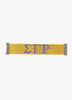 Sigma Gamma Rho Austrian Crystal Cuff Bracelet Gold