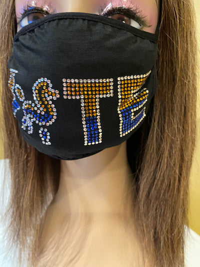 Sigma Gamma Rho Bling Pretty Poodle Vote Mask