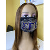 Sigma Gamma Rho Face Mask Sprinkled Bling Design