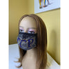 Sigma Gamma Rho Face Mask Sprinkled Bling Design