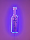Sigma Gamma Rho LED Wooden Paddle