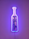 Sigma Gamma Rho LED Wooden Paddle