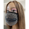 Spelman College Bling Rhinestone Face Mask