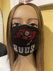 Tampa Bay Buccaneers Rhinestone Bling Face Mask