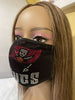 Tampa Bay Buccaneers Rhinestone Bling Face Mask