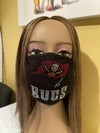 Tampa Bay Buccaneers Rhinestone Bling Face Mask