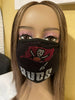 Tampa Bay Buccaneers Rhinestone Bling Face Mask