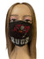 Tampa Bay Buccaneers Rhinestone Bling Face Mask