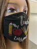 Teacher Inspire Rhinestone Bling Face Mask