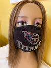 Tennessee Titans Bling Face Mask Front Logo