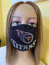 Tennessee Titans Bling Face Mask Front Logo