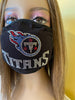 Tennessee Titans Bling Face Mask Front Logo