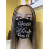 Won’t He Do It AB Color Crystals Face Mask