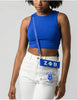 Zeta Phi Beta Clear Crossbody Bag