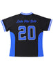 Zeta Phi Beta Fitted Football Jersey Black