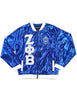 Zeta Phi Beta Sequin Jacket Blue