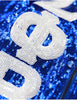 Zeta Phi Beta Sequin Jacket Blue
