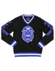 Zeta Phi Beta V-Neck Sweater Black