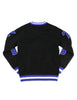 Zeta Phi Beta V-Neck Sweater Black