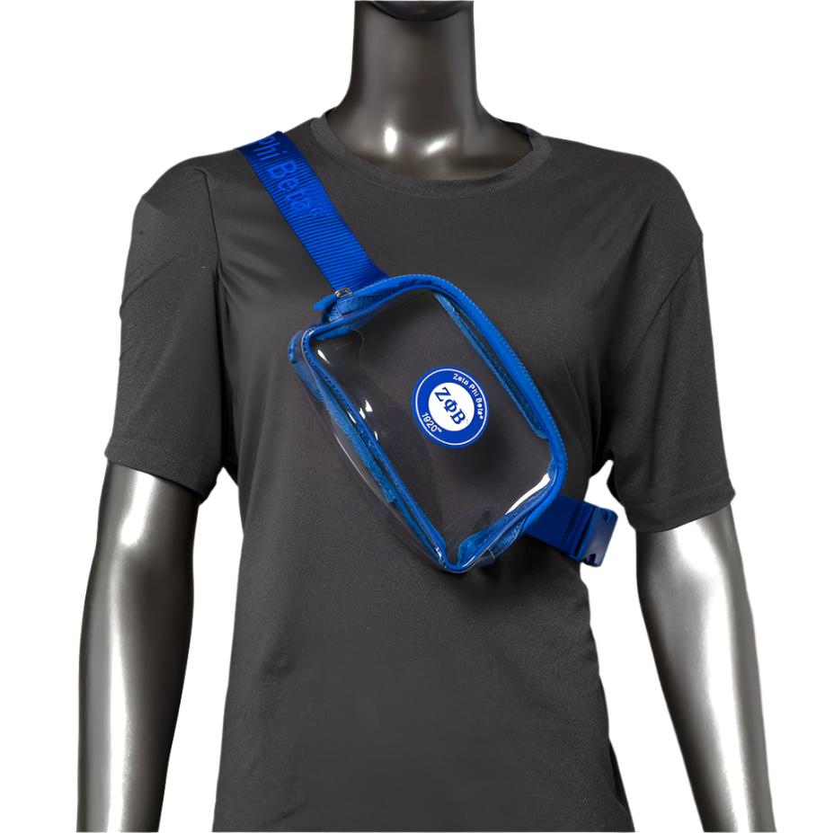 Zeta Phi Beta Clear Crossbody Stadium Bag – D9 Greeks
