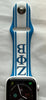 Zeta Phi Beta Apple Watch Band Size 42/44/45 MM White