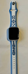 Zeta Phi Beta Apple Watch Band Size 42/44/45 MM White