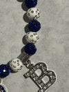 Zeta Phi Beta Bling ZPB Elastic Bracelet