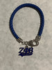 Zeta Phi Beta Bling ZPB Leather Charm Bracelet