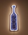 Zeta Phi Beta LED Wooden Paddle