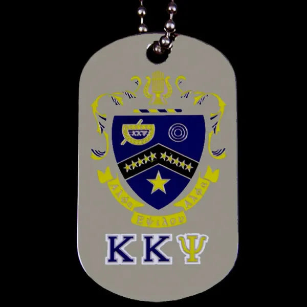 Kappa Kappa Psi Double Side Dog Tag Necklace