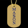 Masonic Double Side Dog Tag Necklace