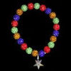 Eastern Star Beaded Bling Bracelet Star