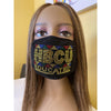 HBCU Educated Bling Face Mask Multicolor