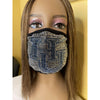 Hampton University Rhinestone Bling Face Mask
