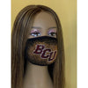 Bethune Cookman University Bling Face Mask with Filter