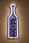Zeta Phi Beta LED Wooden Paddle