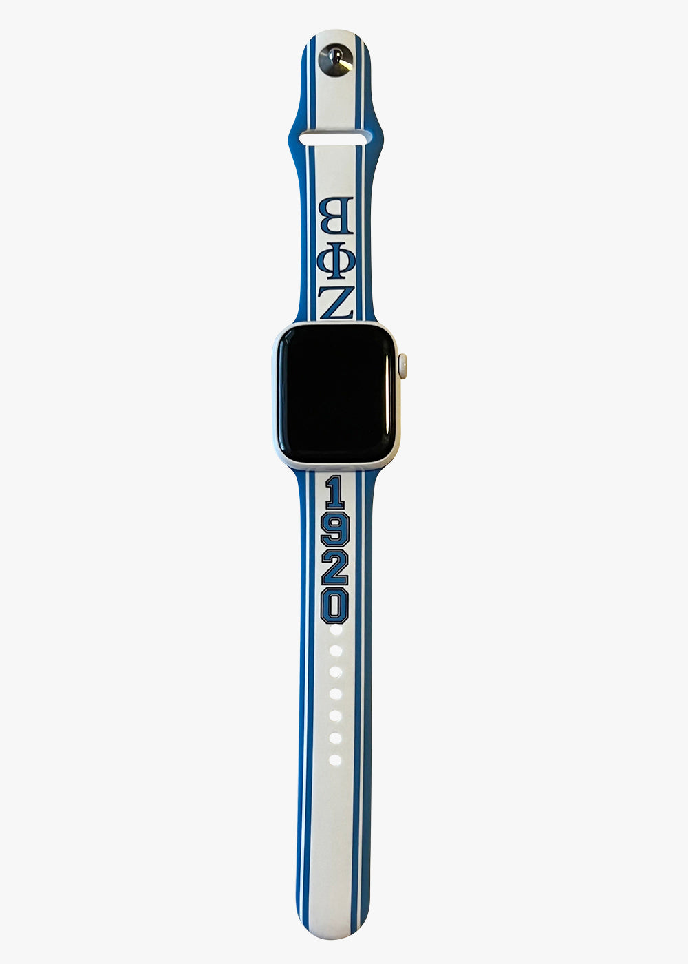 Zeta Phi Beta Apple Watch Band Size 42/44/45 MM White