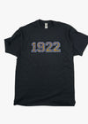 Sigma Gamma Rho 1922 Rhinestone Bling Cocktail T-Shirt