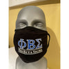 Phi Beta Sigma Washable Face Mask - Filter & Reusable Mask - D9 Greeks