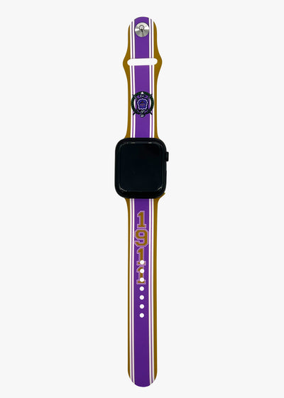 Omega Psi Phi Apple Watch Band Size 42/44/45 mm