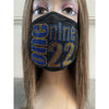 Sigma Gamma Rho 1922 Bling Rhinestone Face Mask