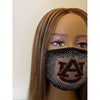 Auburn University Tigers Rhinestone Bling Face Mask