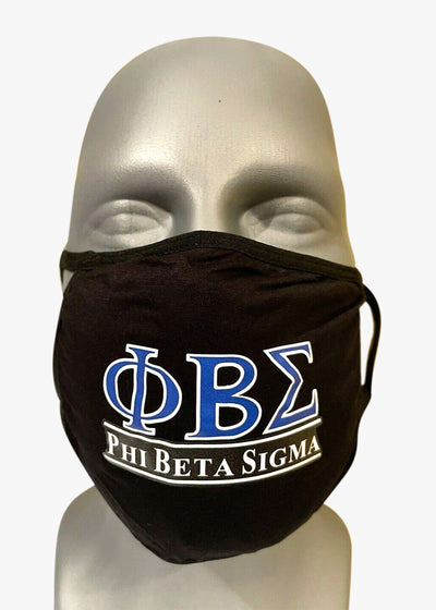 Phi Beta Sigma Washable Face Mask