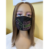 Black Lives Matter Mask Pink and Green | Simply For Us