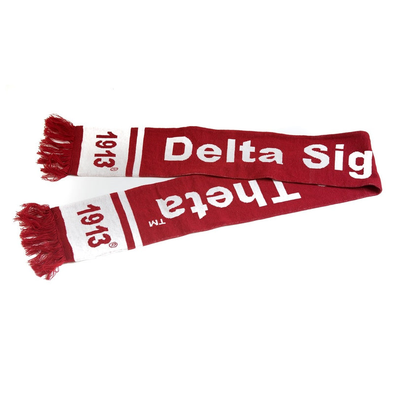 Delta Sigma Theta Knit Scarf